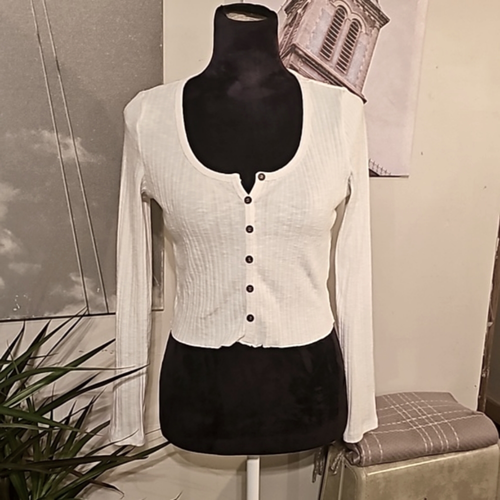 MABLE CROP SWEATER - Size L